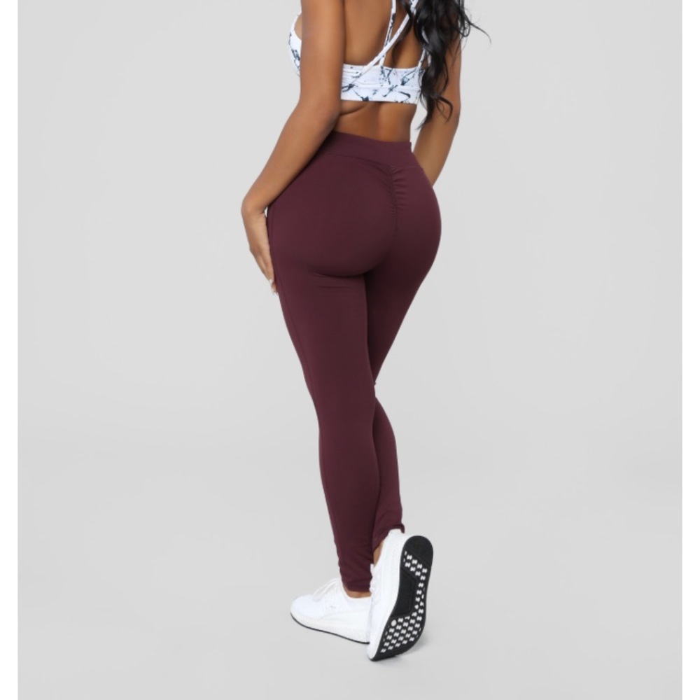 High waisted booty scrunch leggings